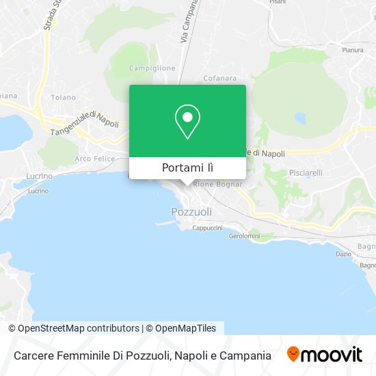 Mappa Carcere Femminile Di Pozzuoli