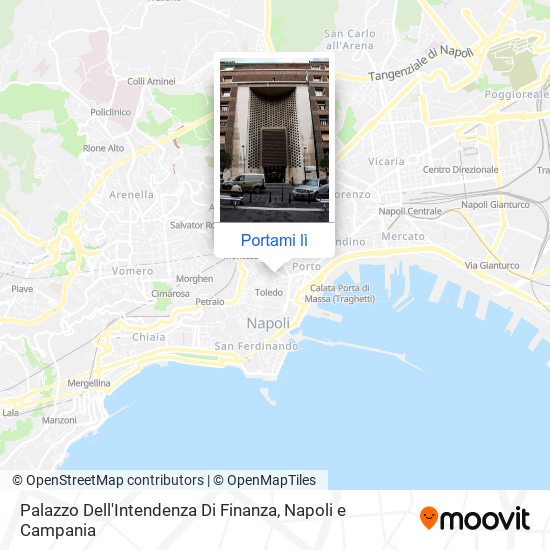 Mappa Palazzo Dell'Intendenza Di Finanza