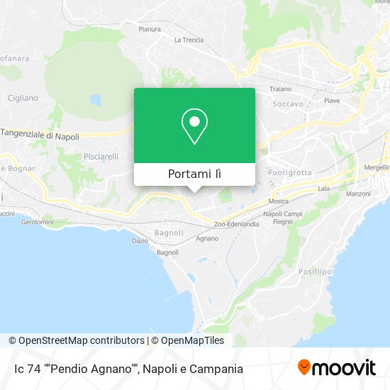 Mappa Ic 74 ""Pendio Agnano""