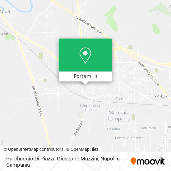 Mappa Parcheggio Di Piazza Giuseppe Mazzini