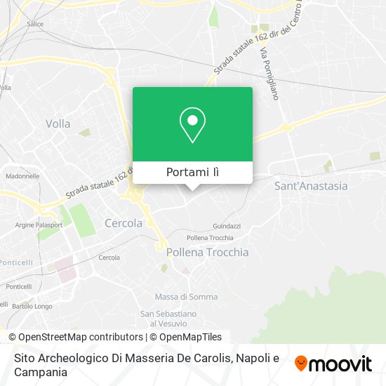 Mappa Sito Archeologico Di Masseria De Carolis