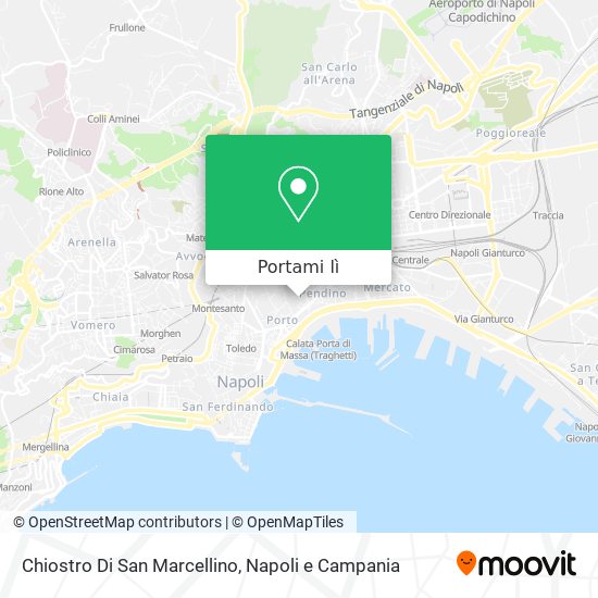 Mappa Chiostro Di San Marcellino