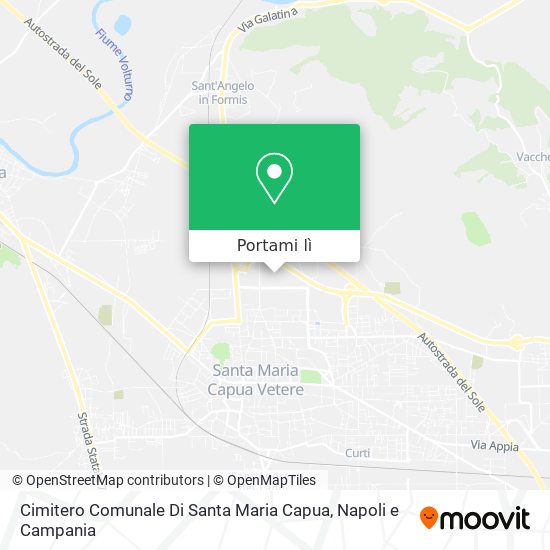 Mappa Cimitero Comunale Di Santa Maria Capua