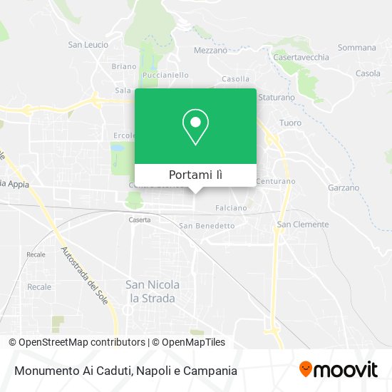 Mappa Monumento Ai Caduti