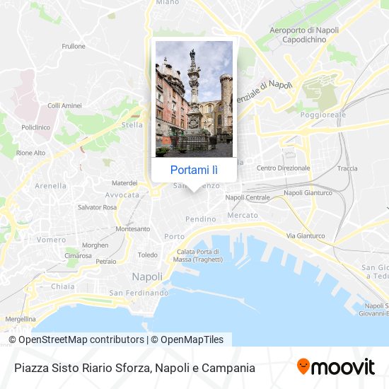 Mappa Piazza Sisto Riario Sforza