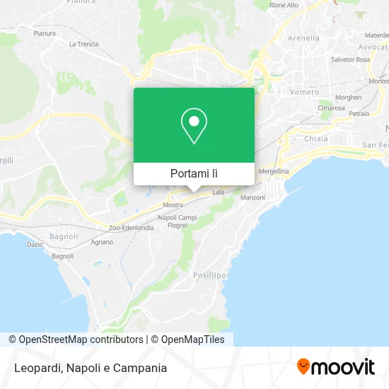 Mappa Leopardi