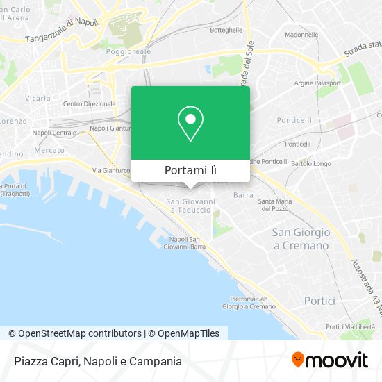 Mappa Piazza Capri