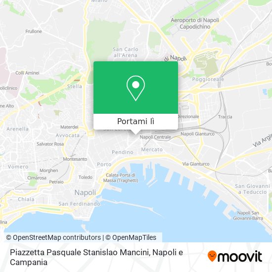 Mappa Piazzetta Pasquale Stanislao Mancini