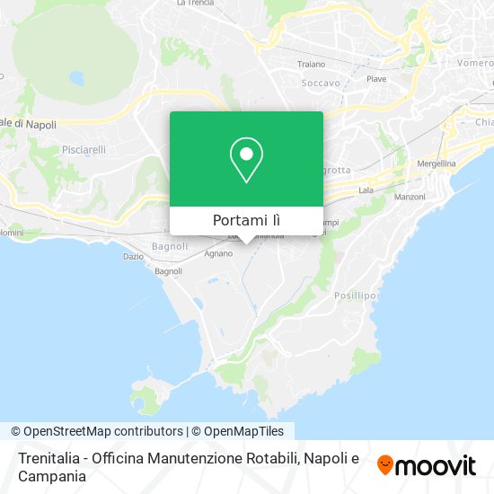 Mappa Trenitalia - Officina Manutenzione Rotabili