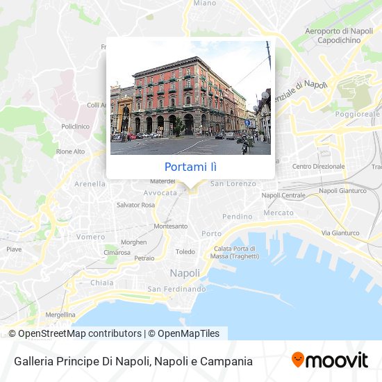 Mappa Galleria Principe Di Napoli