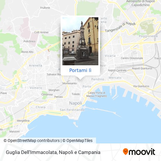 Mappa Guglia Dell'Immacolata