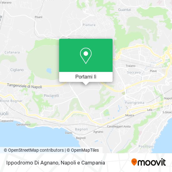 Mappa Ippodromo Di Agnano