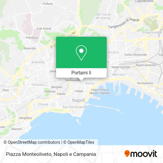 Mappa Piazza Monteoliveto
