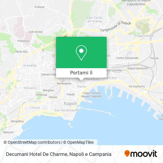 Mappa Decumani Hotel De Charme