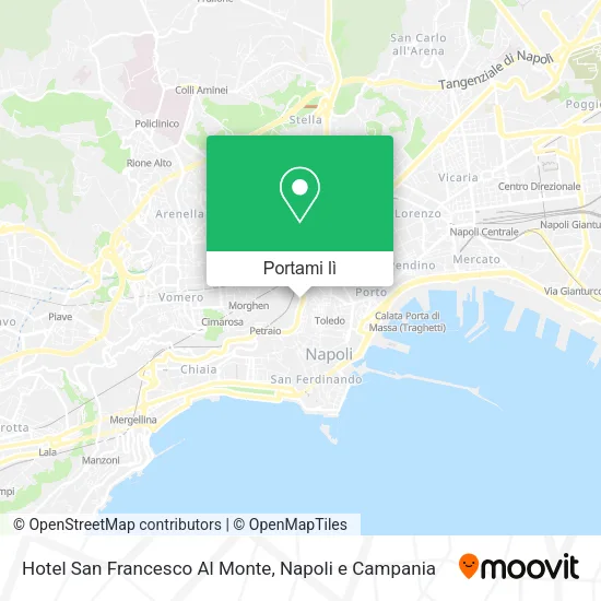 Mappa Hotel San Francesco Al Monte