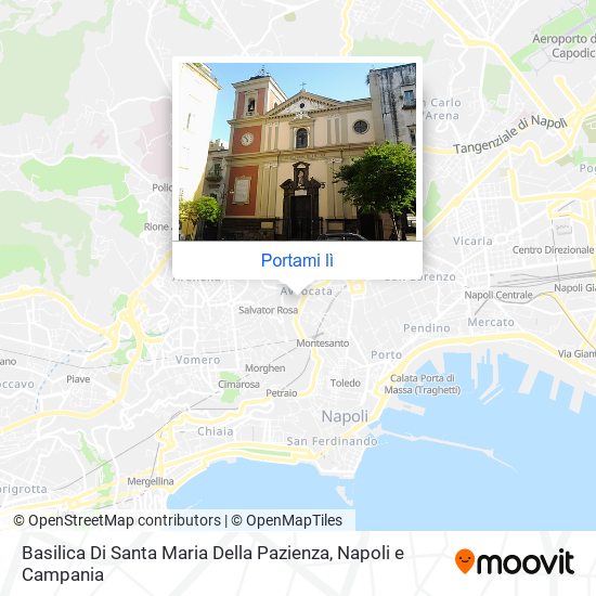 Mappa Basilica Di Santa Maria Della Pazienza