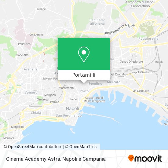 Mappa Cinema Academy Astra