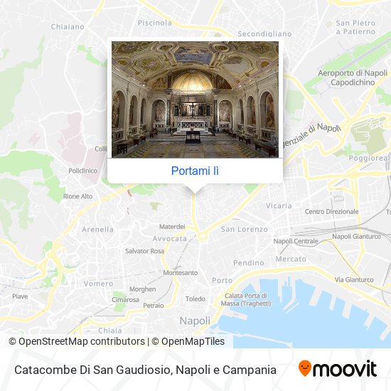 Mappa Catacombe Di San Gaudiosio