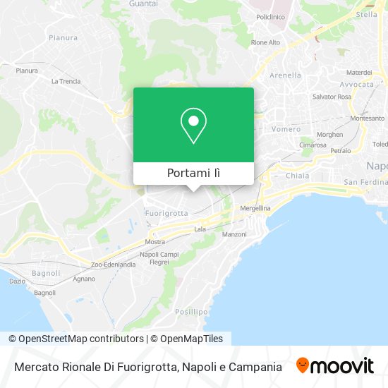 Mappa Mercato Rionale Di Fuorigrotta
