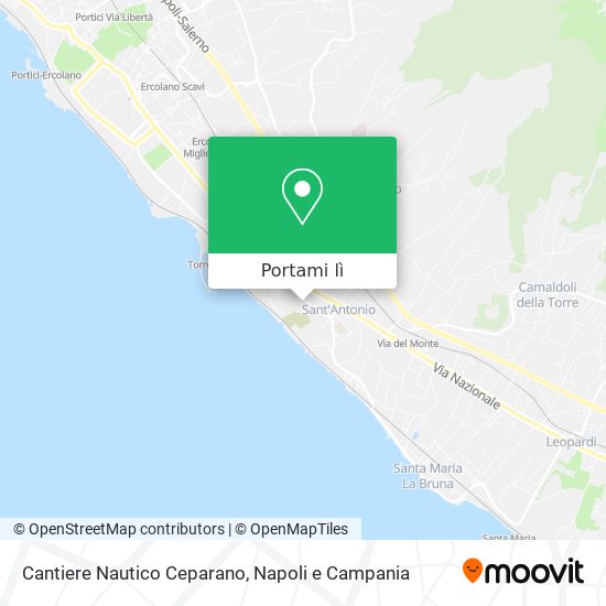 Mappa Cantiere Nautico Ceparano