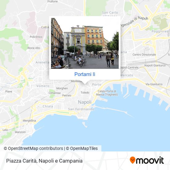 Come arrivare a Piazza Carit a Napoli con Bus Treno o Metro