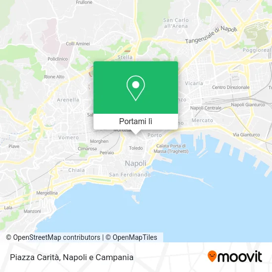 Mappa Piazza Carità