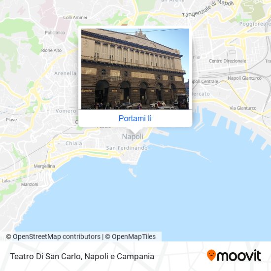 Mappa Teatro Di San Carlo