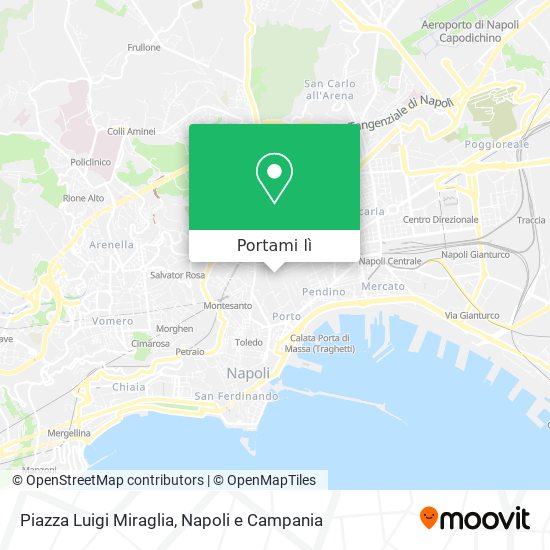 Mappa Piazza Luigi Miraglia