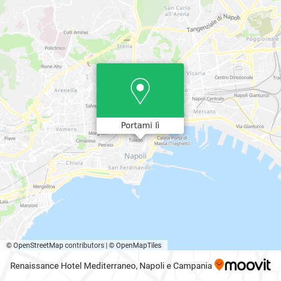 Mappa Renaissance Hotel Mediterraneo