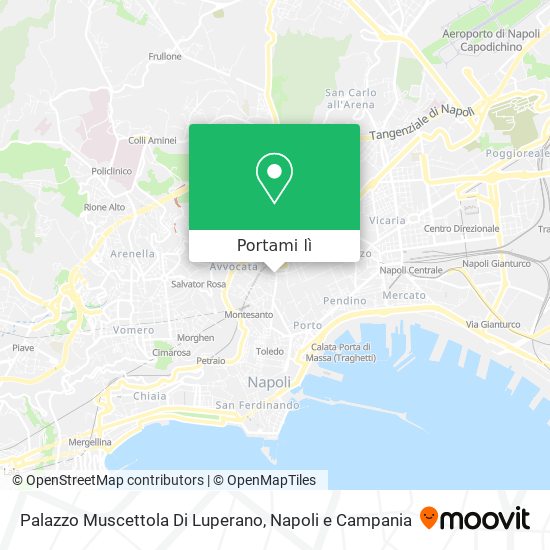 Mappa Palazzo Muscettola Di Luperano