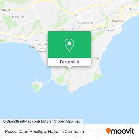Mappa Piazza Capo Posillipo