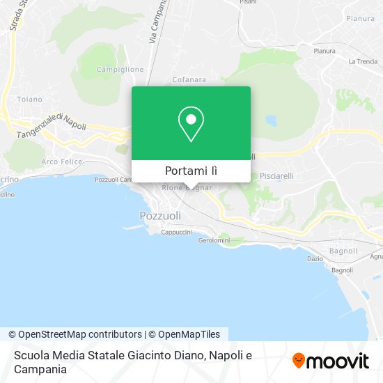 Mappa Scuola Media Statale Giacinto Diano