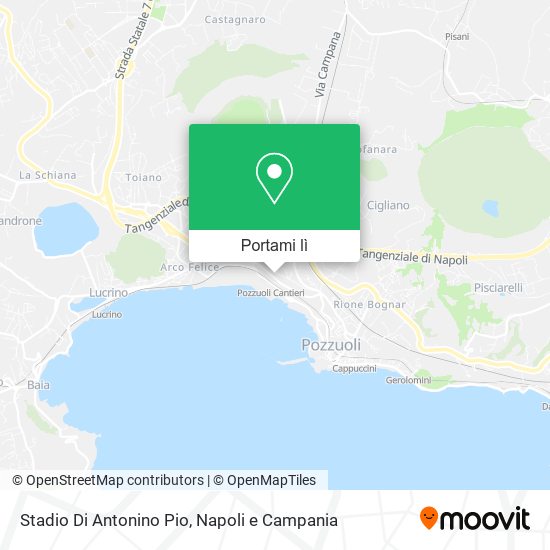 Mappa Stadio Di Antonino Pio