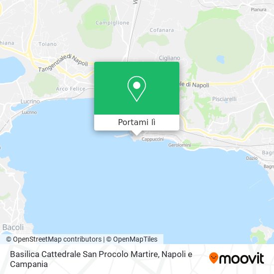 Mappa Basilica Cattedrale San Procolo Martire
