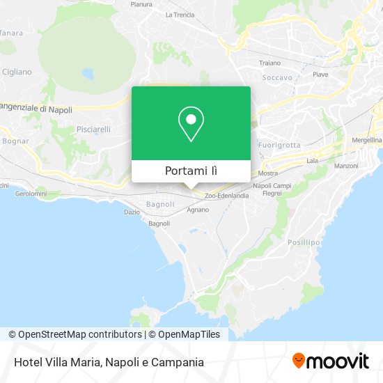 Mappa Hotel Villa Maria