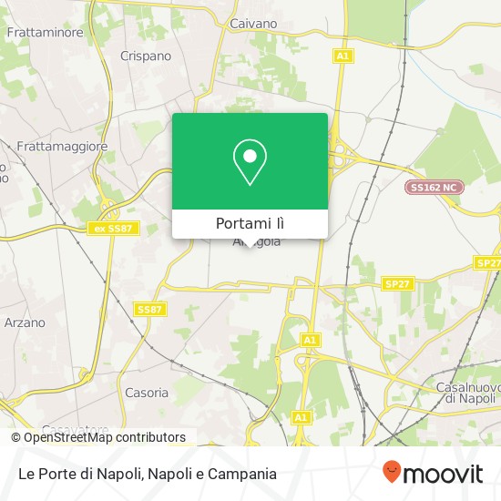 Mappa Le Porte di Napoli