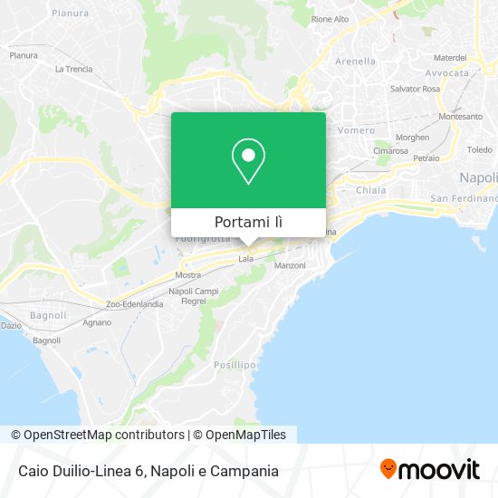 Mappa Caio Duilio-Linea 6