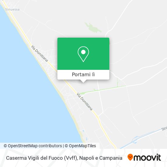 Mappa Caserma Vigili del Fuoco (Vvff)
