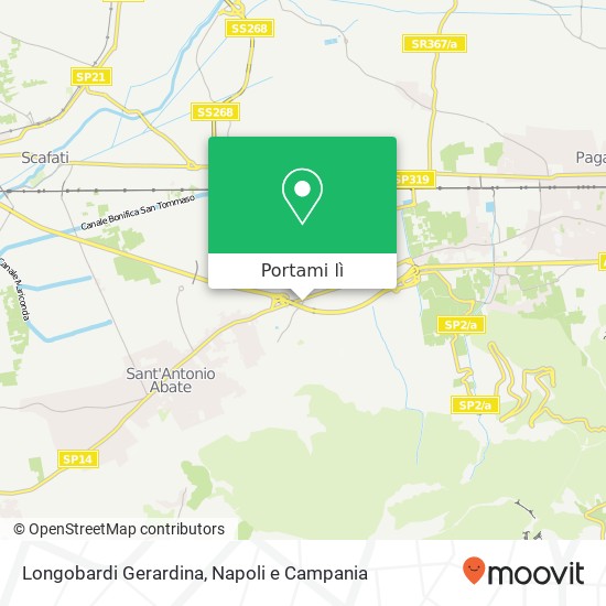 Mappa Longobardi Gerardina