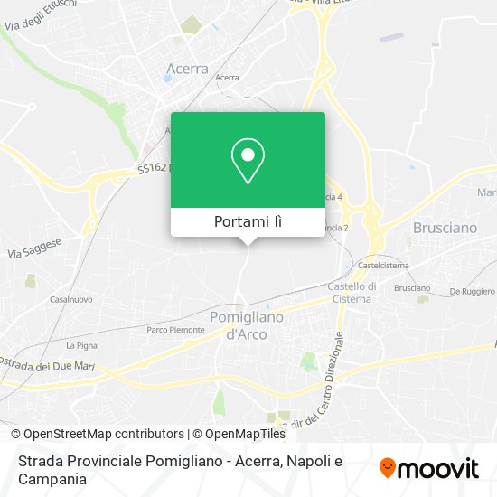 Mappa Strada Provinciale Pomigliano - Acerra