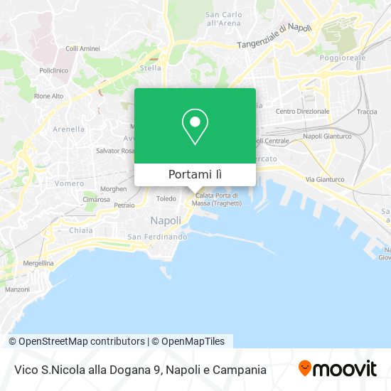 Mappa Vico S.Nicola alla Dogana 9
