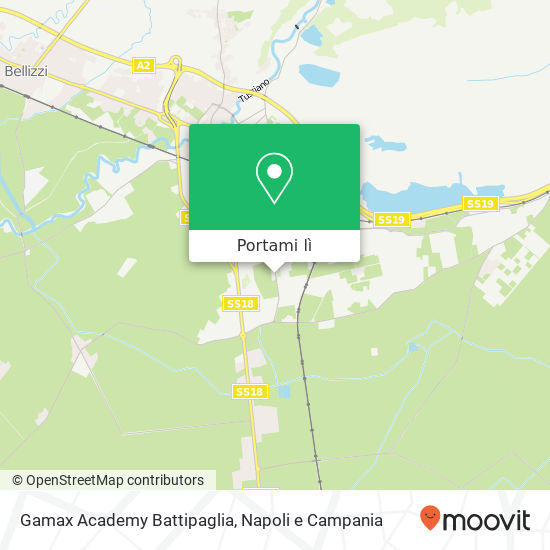 Mappa Gamax Academy Battipaglia