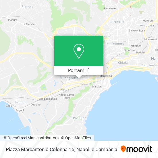 Mappa Piazza Marcantonio Colonna  15