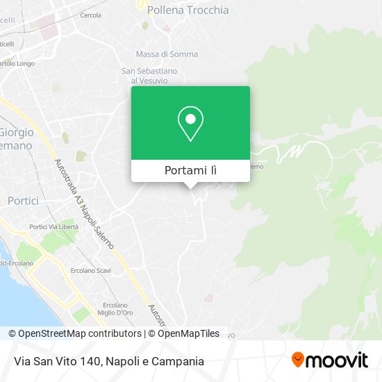 Mappa Via San Vito  140