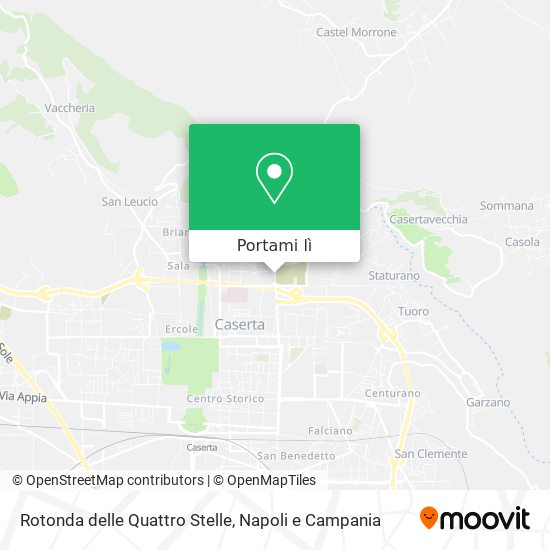 Mappa Rotonda delle Quattro Stelle