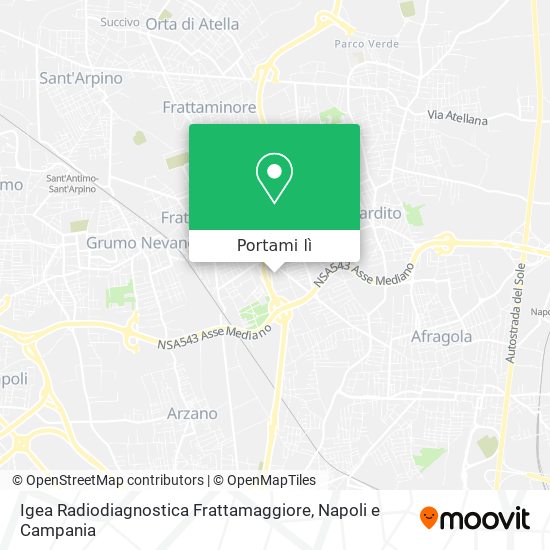 Mappa Igea Radiodiagnostica Frattamaggiore