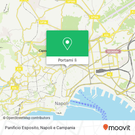 Mappa Panificio Esposito