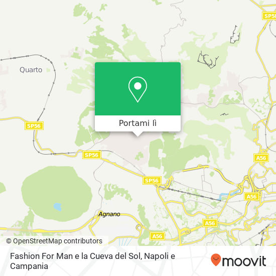 Mappa Fashion For Man e la Cueva del Sol