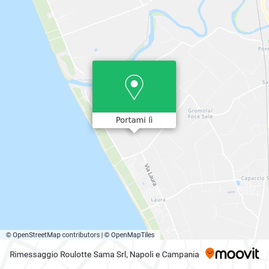 Mappa Rimessaggio Roulotte Sama Srl