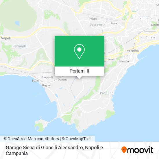 Mappa Garage Siena di Gianelli Alessandro